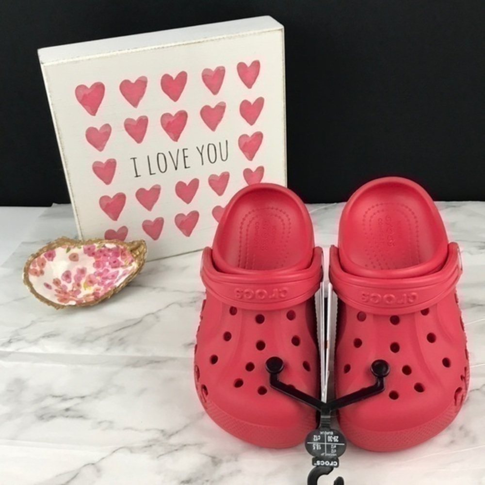 Crocs - Kids Baya, Red. SZ: C6,C12,J1. NWT   Firm! No offers!